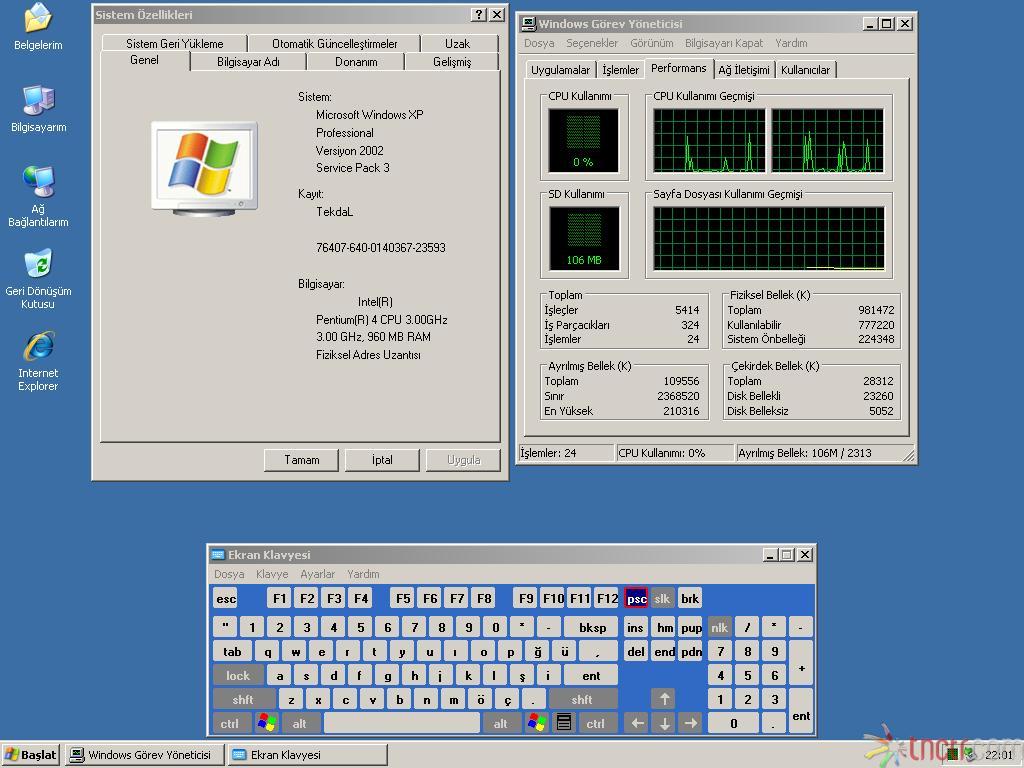 Windows xp sp3 lite netbook edition