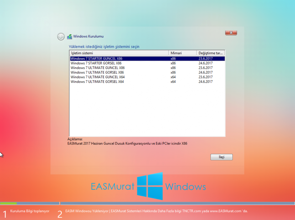 EASM Win7 6in1 Dual Boot